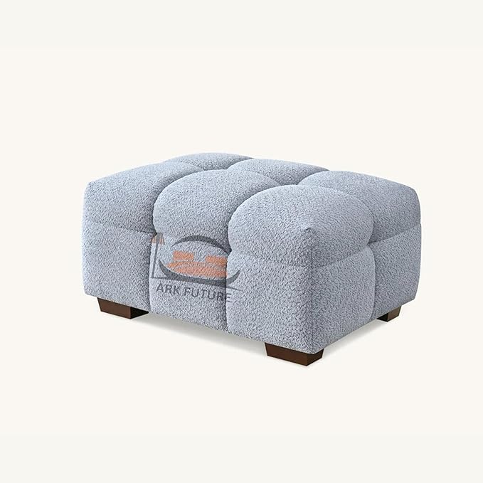Tribeca Stool Range in Luxurious Pearl Boucle Fabric for Modern Interiors (Stool)
