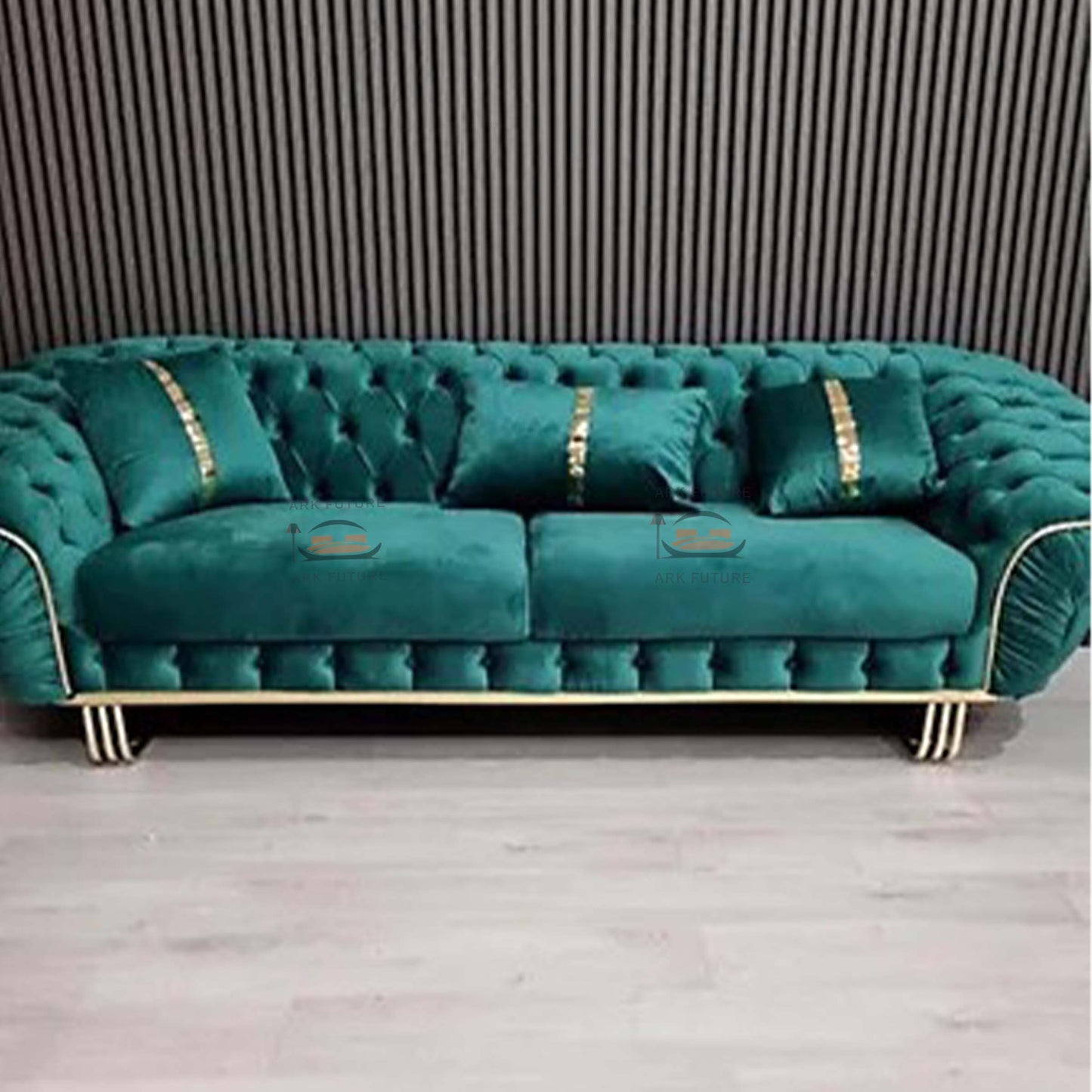 Celeb 3 Plus 2 Seater Ambassador Sofa in Plush Velvet Fabric
