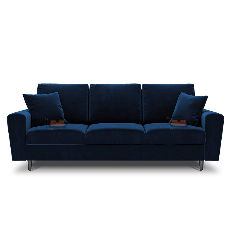 Florence 3 Seater Sofa in Plush Velvet Fabric