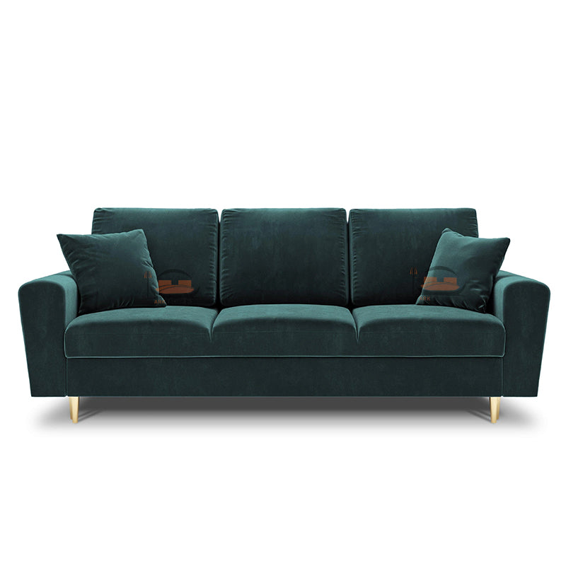 Florence 3 Seater Sofa in Plush Velvet Fabric