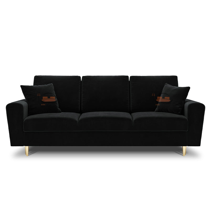 Florence 3 Seater Sofa in Plush Velvet Fabric