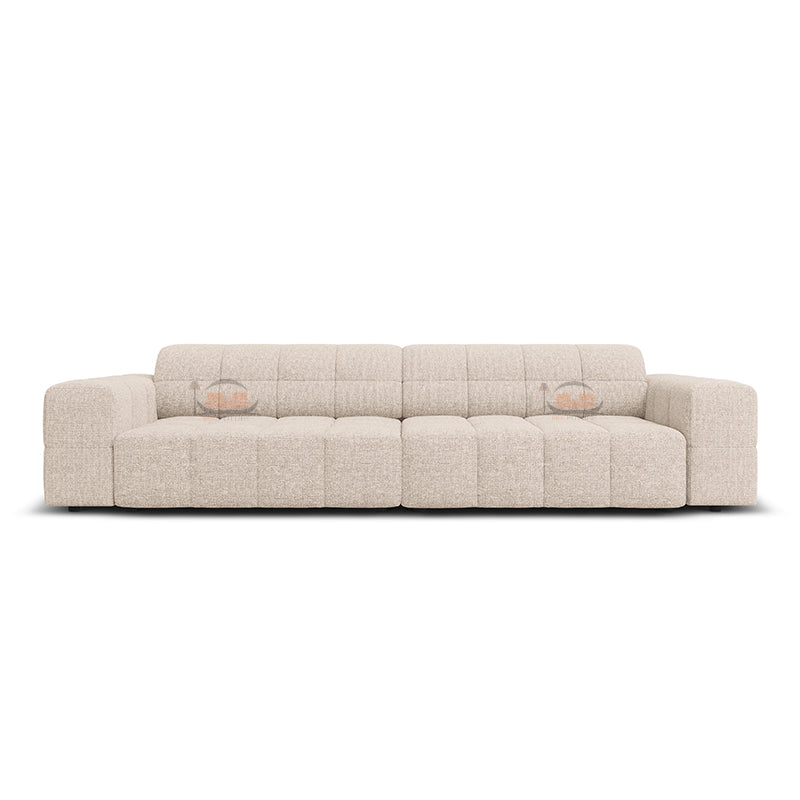 Patric 4 Seater Sofa in Plush Velvet Fabric