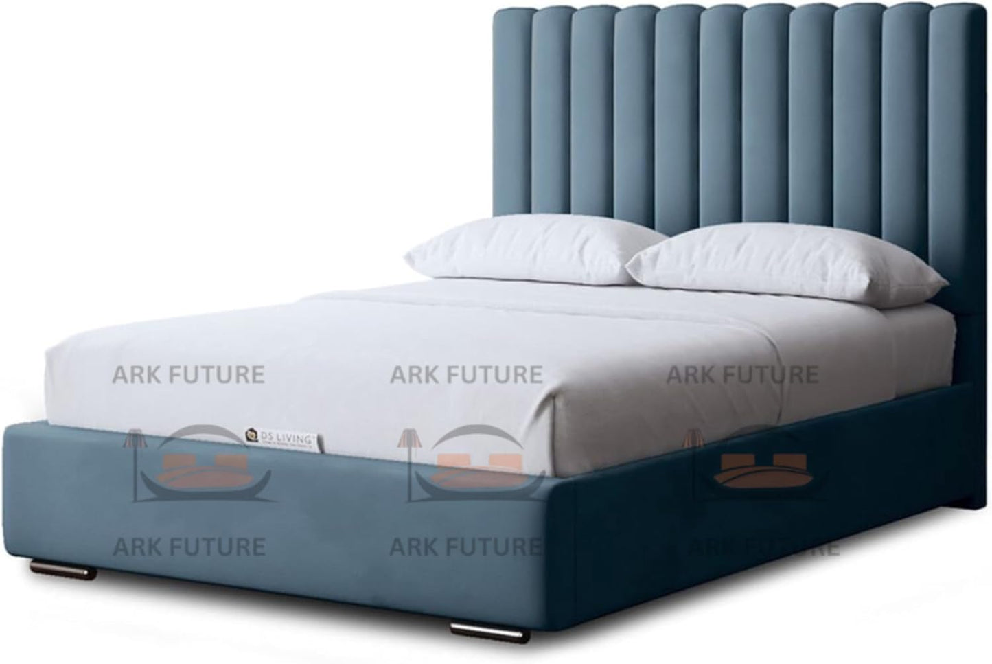 Valencia Panel Bed Frame with Headboard, Modern & Durable Platform for Bedroom