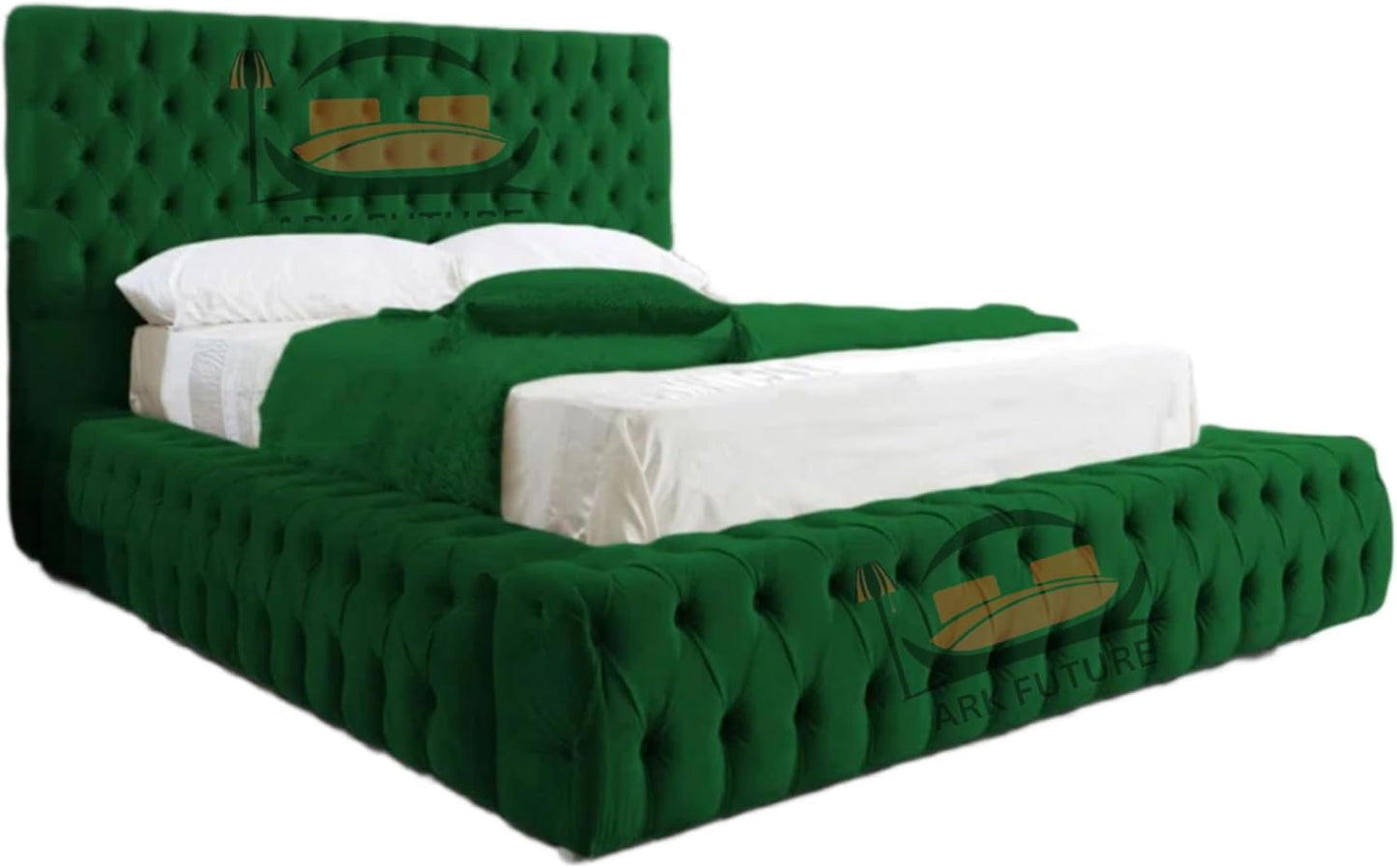 Celeste Upholstered Ottoman Bed Frame with Storage