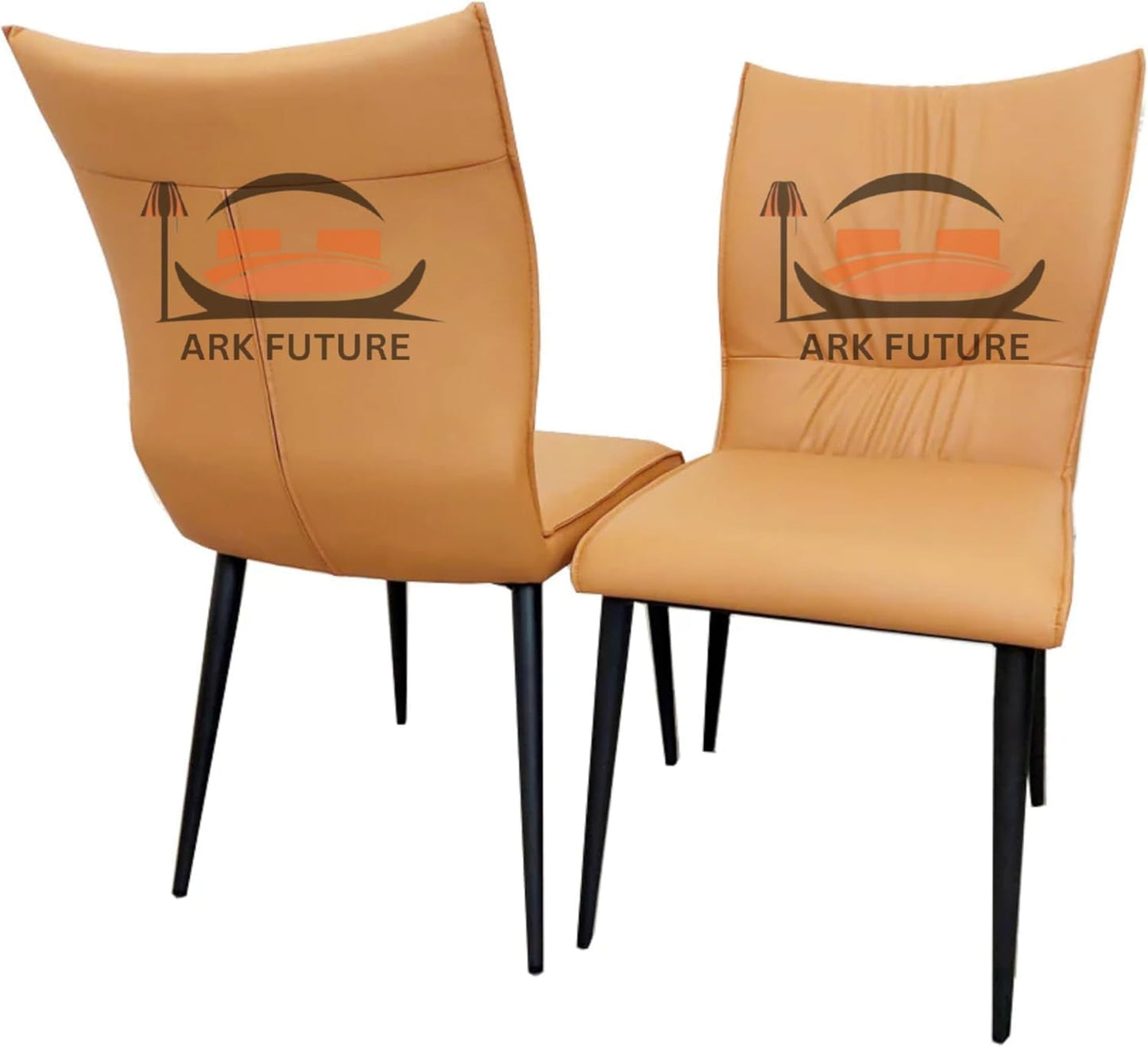Venus 160cm Black Sintered Stone Dining Table & 4 Flora Tan Chairs (Grey Flora)
