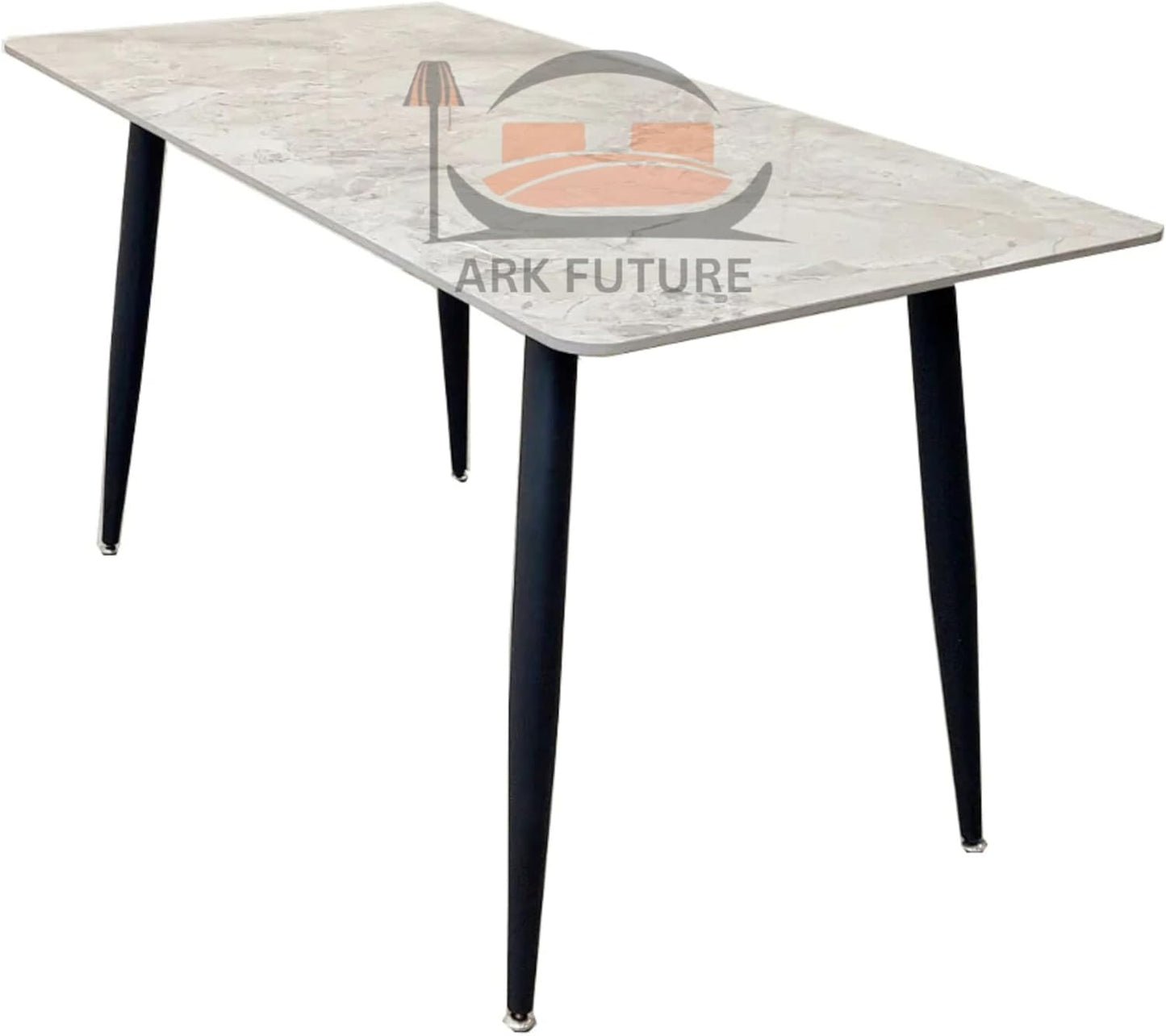 Titus 1.4m Dining Table โ Sintered Stone Top, Modern Design