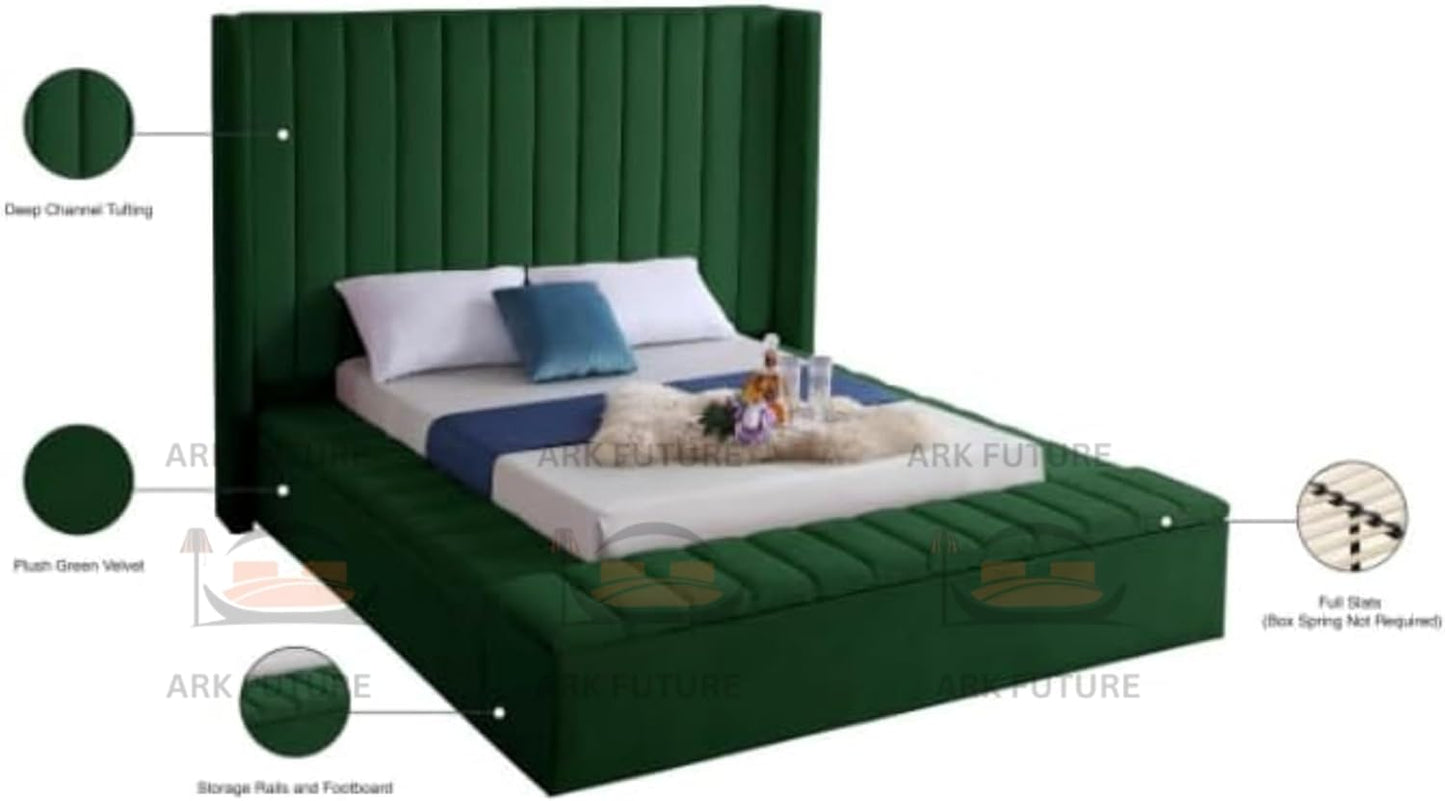 Ariana Luxury Modern Bed – Stylish Design, Sturdy Build, Comfortable Support