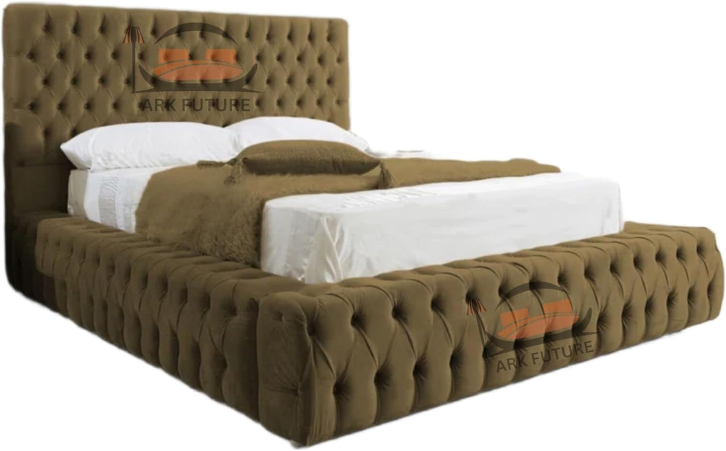 Celeste Upholstered Ottoman Bed Frame with Storage