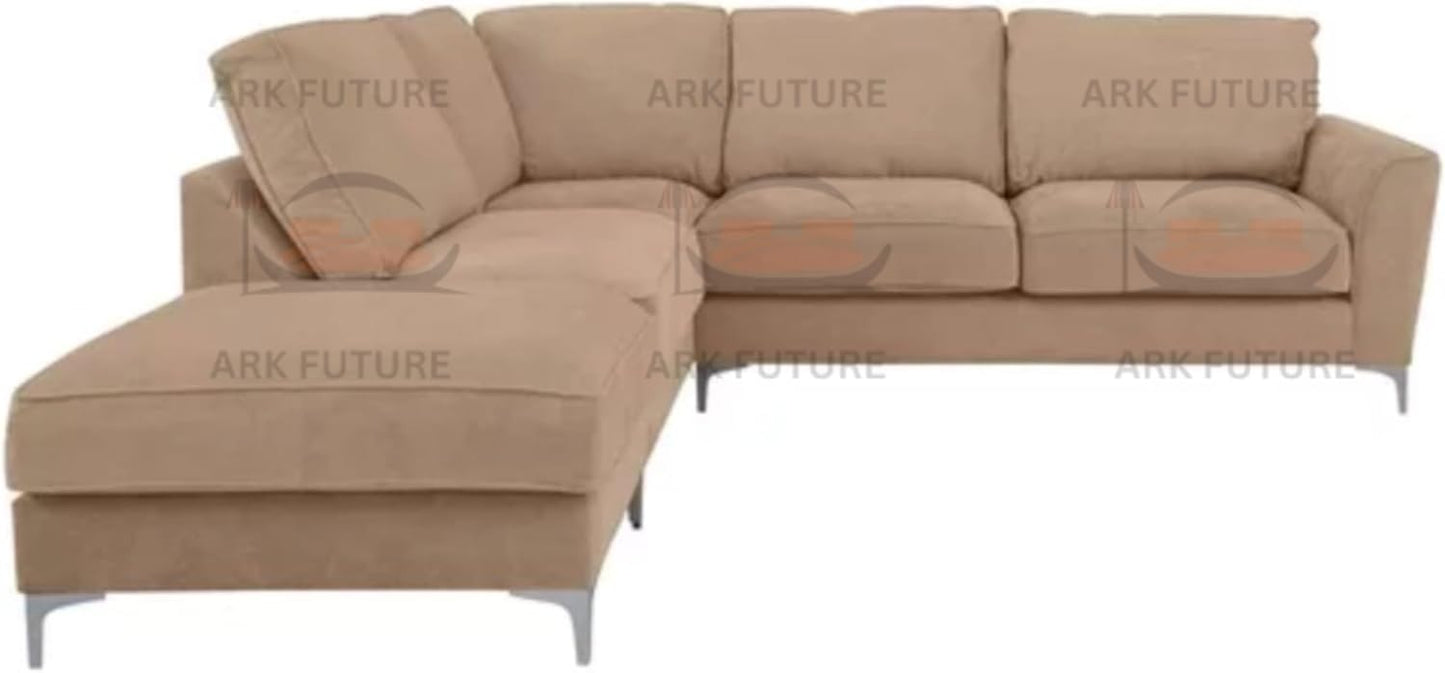 Sovereign Classic Fabric Corner Sofa – Modern L-Shaped Couch