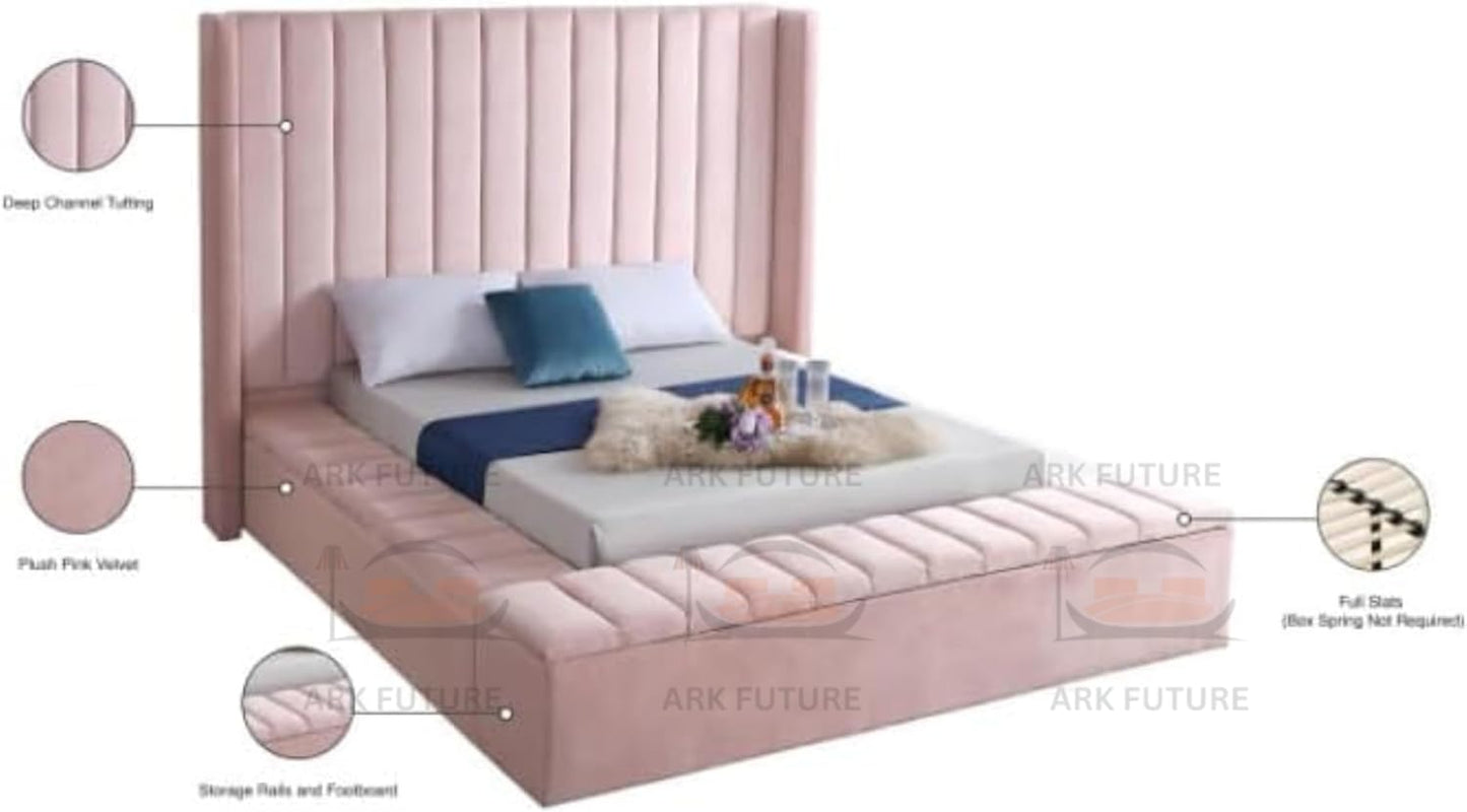 Ariana Luxury Modern Bed – Stylish Design, Sturdy Build, Comfortable Support