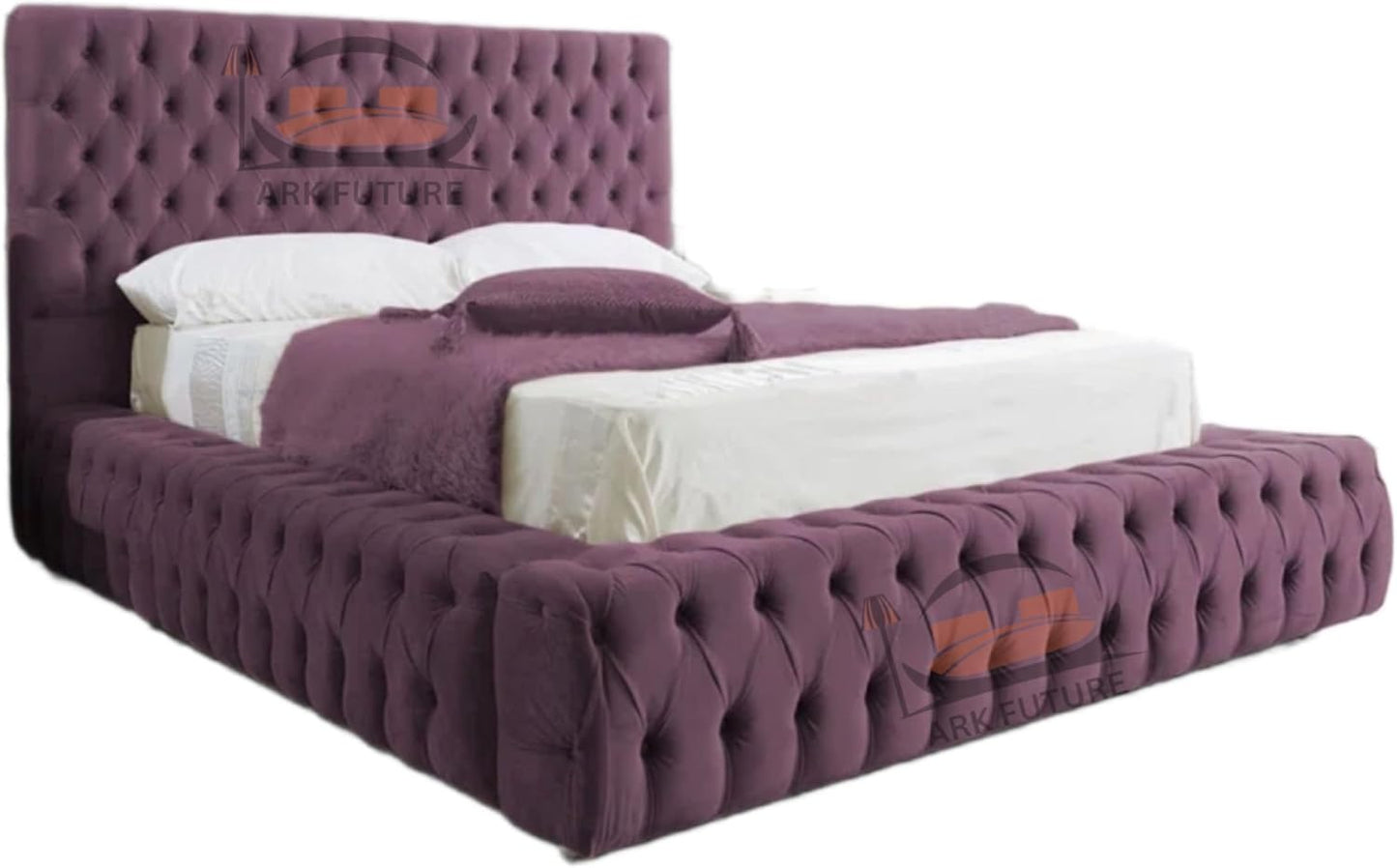Celeste Upholstered Ottoman Bed Frame with Storage
