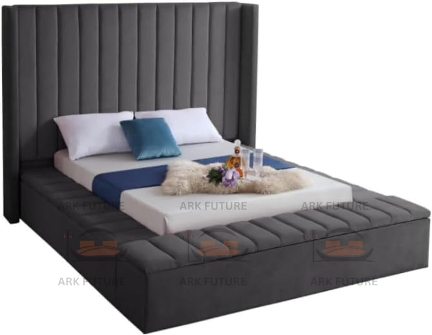 Ariana Luxury Modern Bed – Stylish Design, Sturdy Build, Comfortable Support