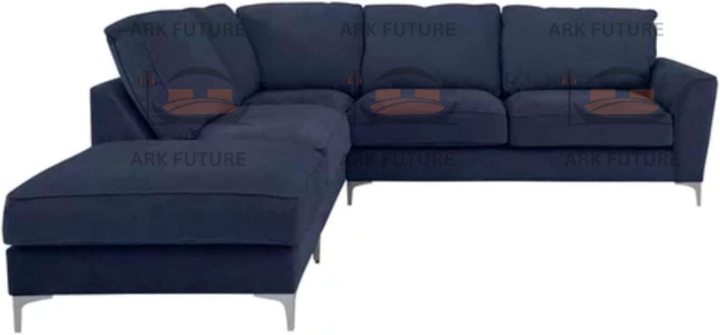 Sovereign Classic Fabric Corner Sofa – Modern L-Shaped Couch