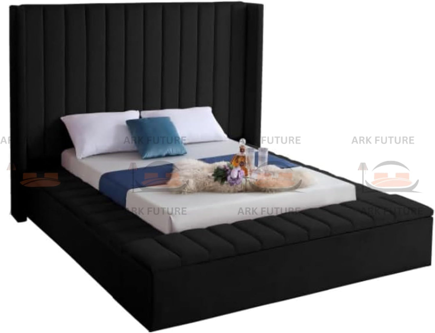 Ariana Luxury Modern Bed – Stylish Design, Sturdy Build, Comfortable Support