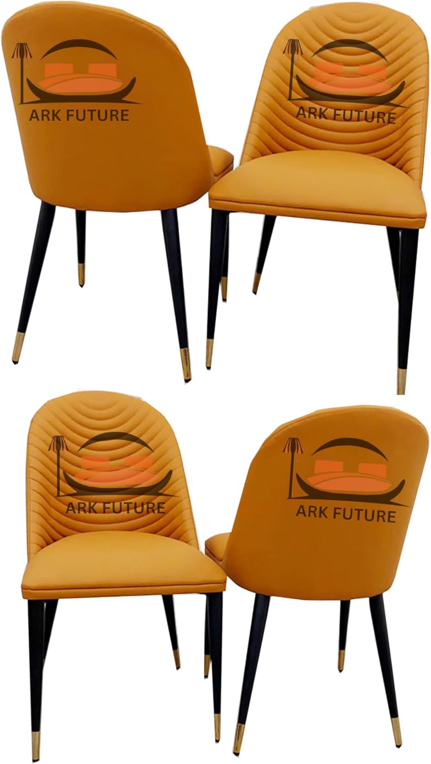 Alba Leather Dining Chair – Modern Design with Sturdy Legs