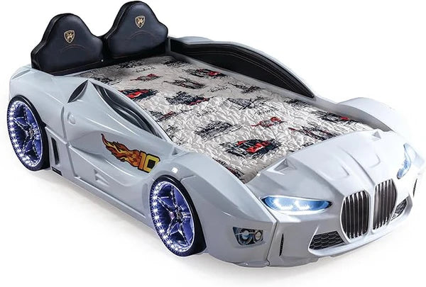LED Car Kids Bed in Different Colors