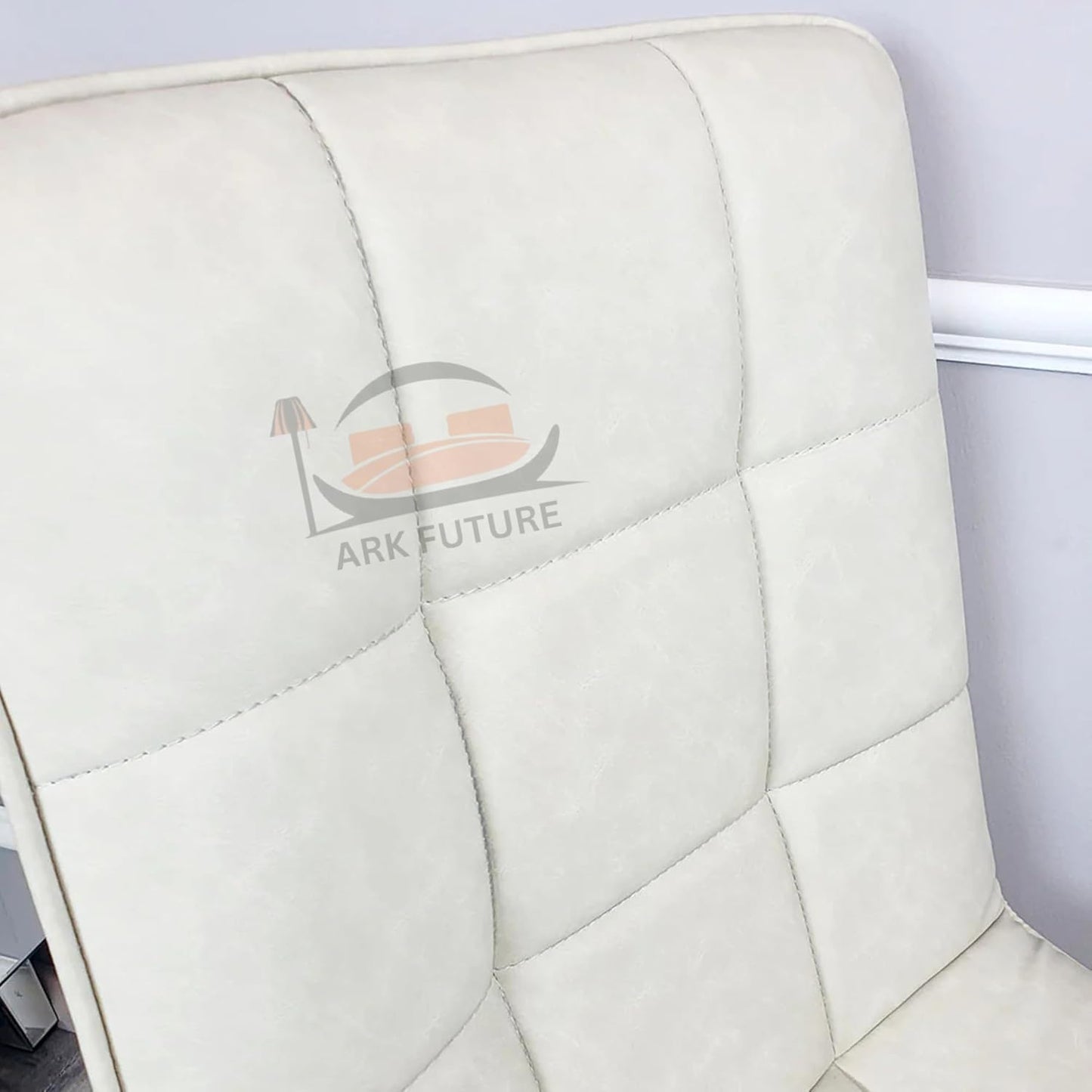 Tara Cream Faux Leather Dining Chair β Set of 4