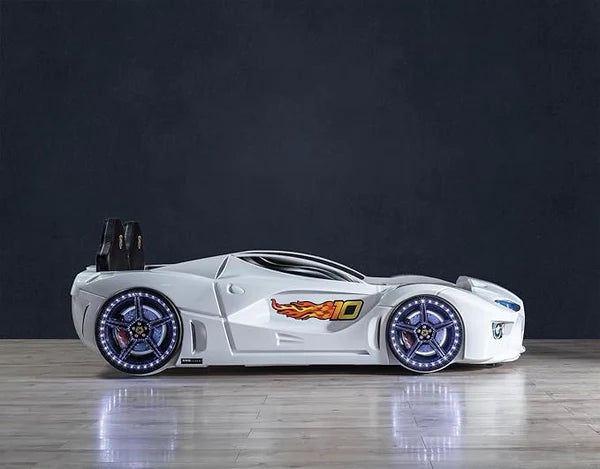 LED Car Kids Bed in Different Colors