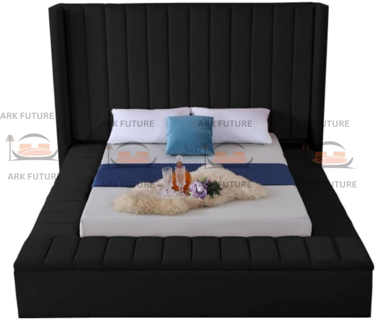 Ariana Luxury Modern Bed – Stylish Design, Sturdy Build, Comfortable Support