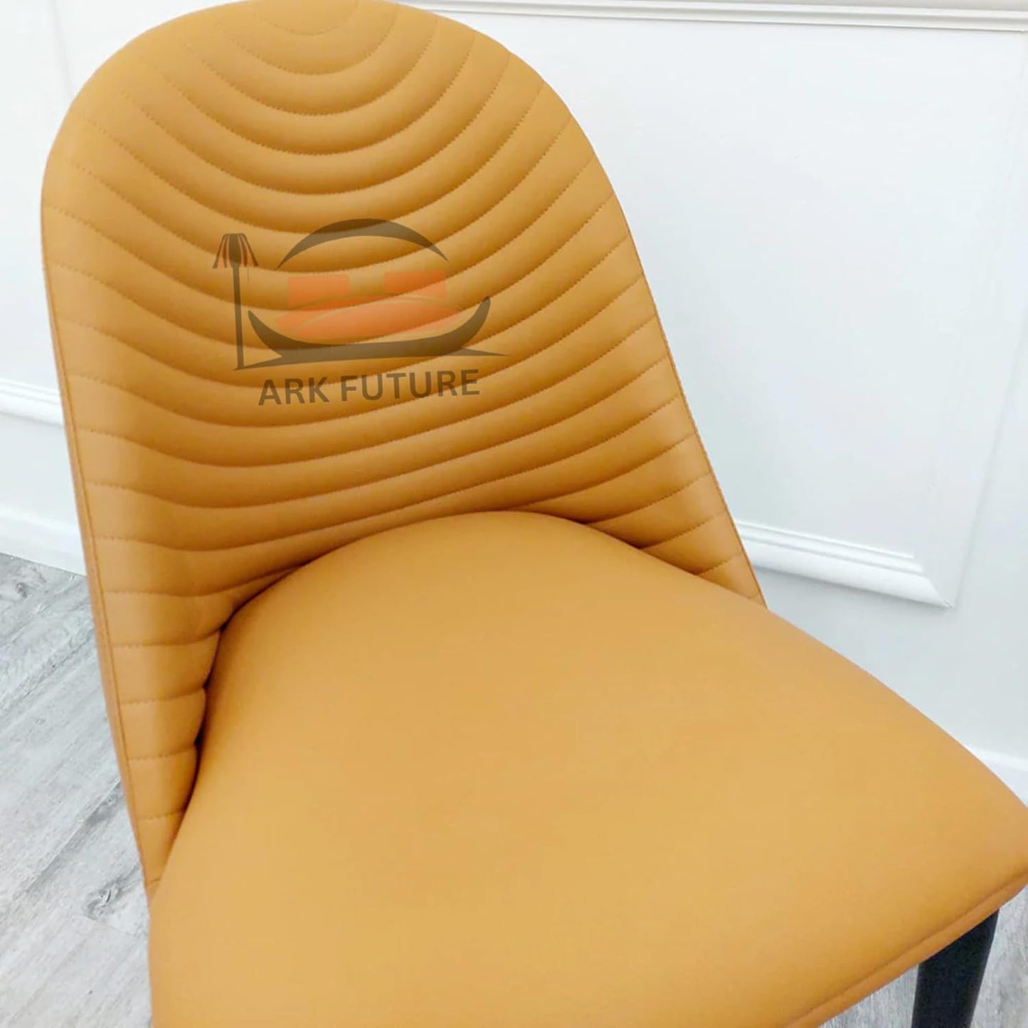 Alba Leather Dining Chair – Modern Design with Sturdy Legs
