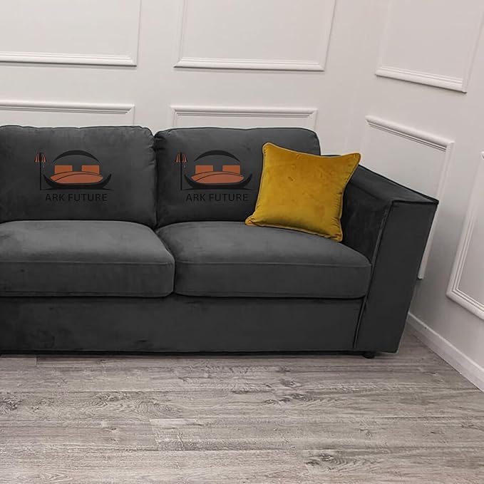 Hudson 4-Piece Modular Velvet Corner Sofa – Stylish & Spacious Seating (4-Piece)
