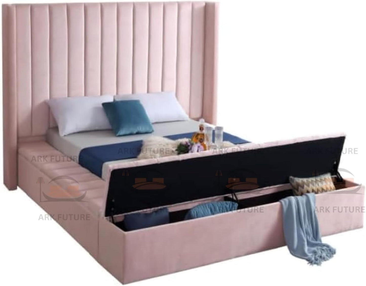 Ariana Luxury Modern Bed – Stylish Design, Sturdy Build, Comfortable Support