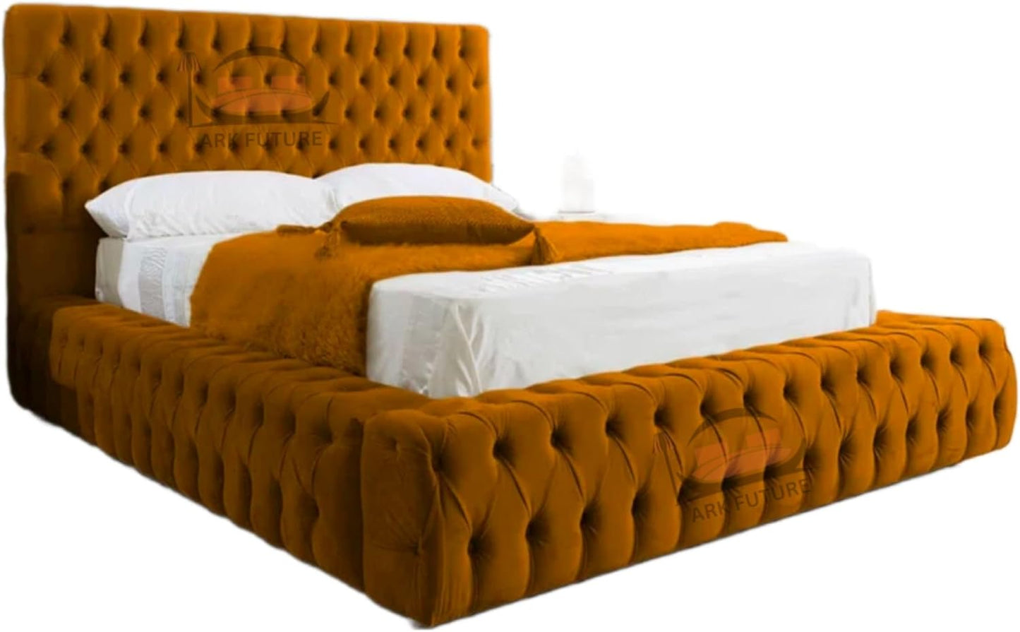 Celeste Upholstered Ottoman Bed Frame with Storage