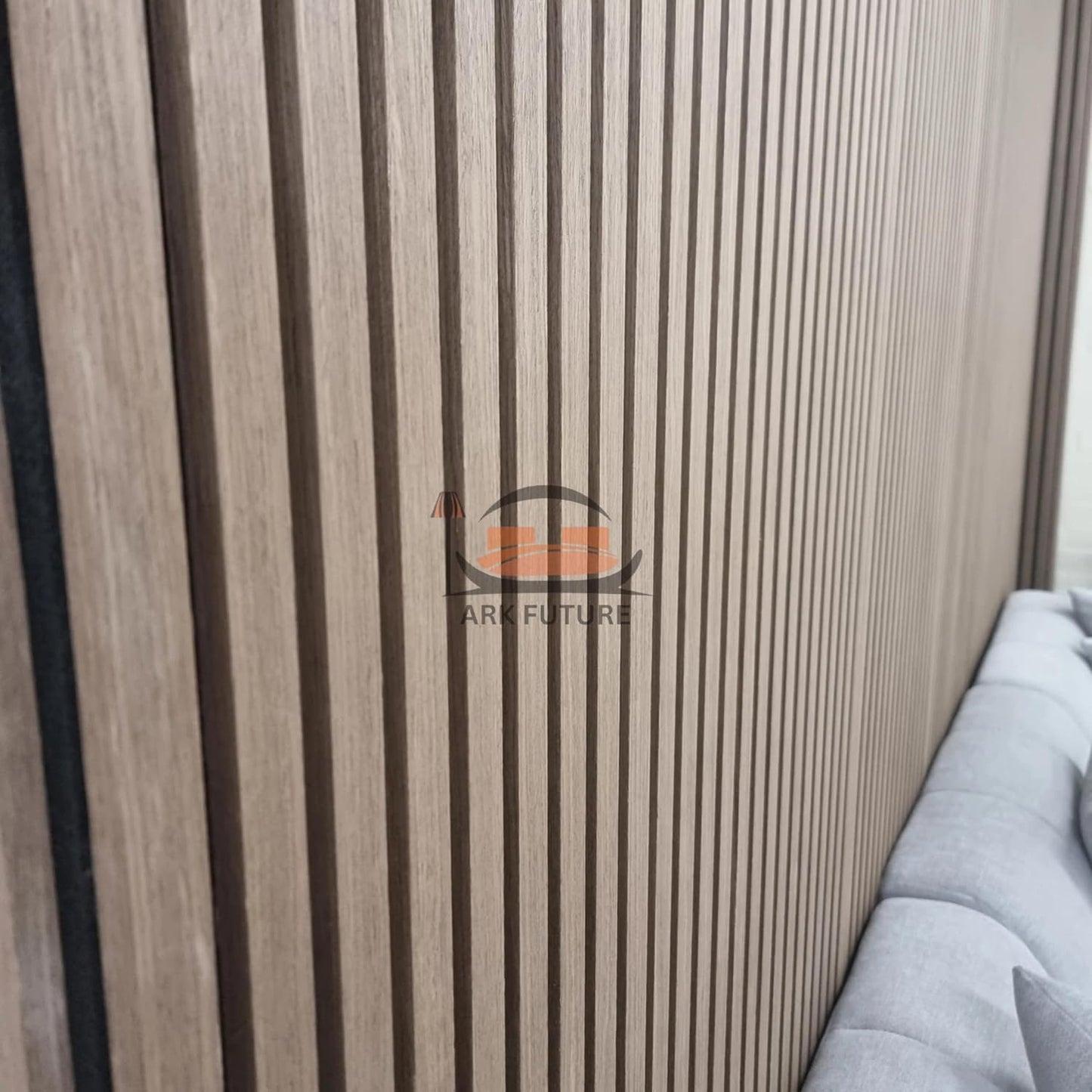 Acoustic Slatted Wall Panels - Real Wood