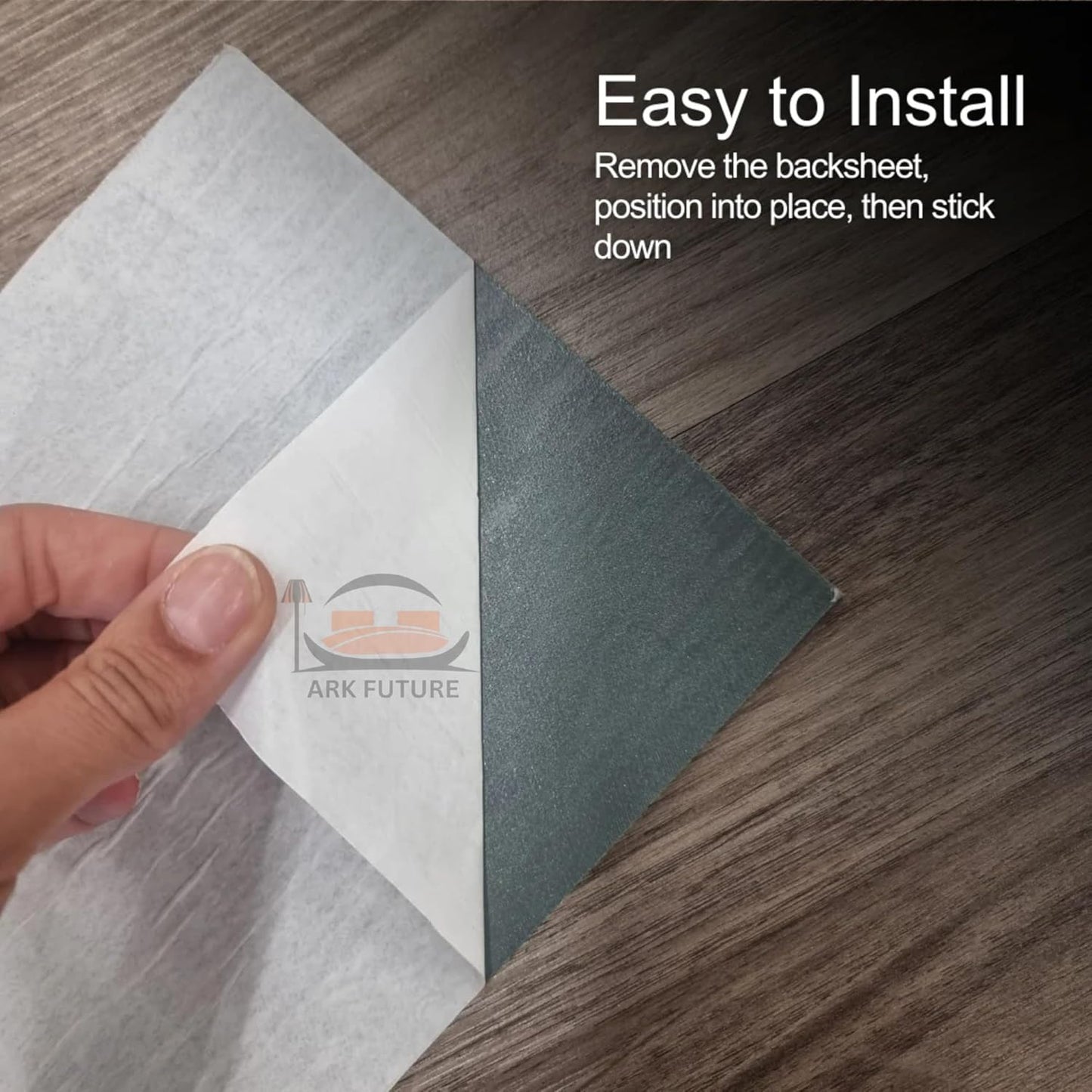 Self-Adhesive Wood Effect Vinyl Flooring β Durable, Easy Install, Water-Resistant (36 Planks)