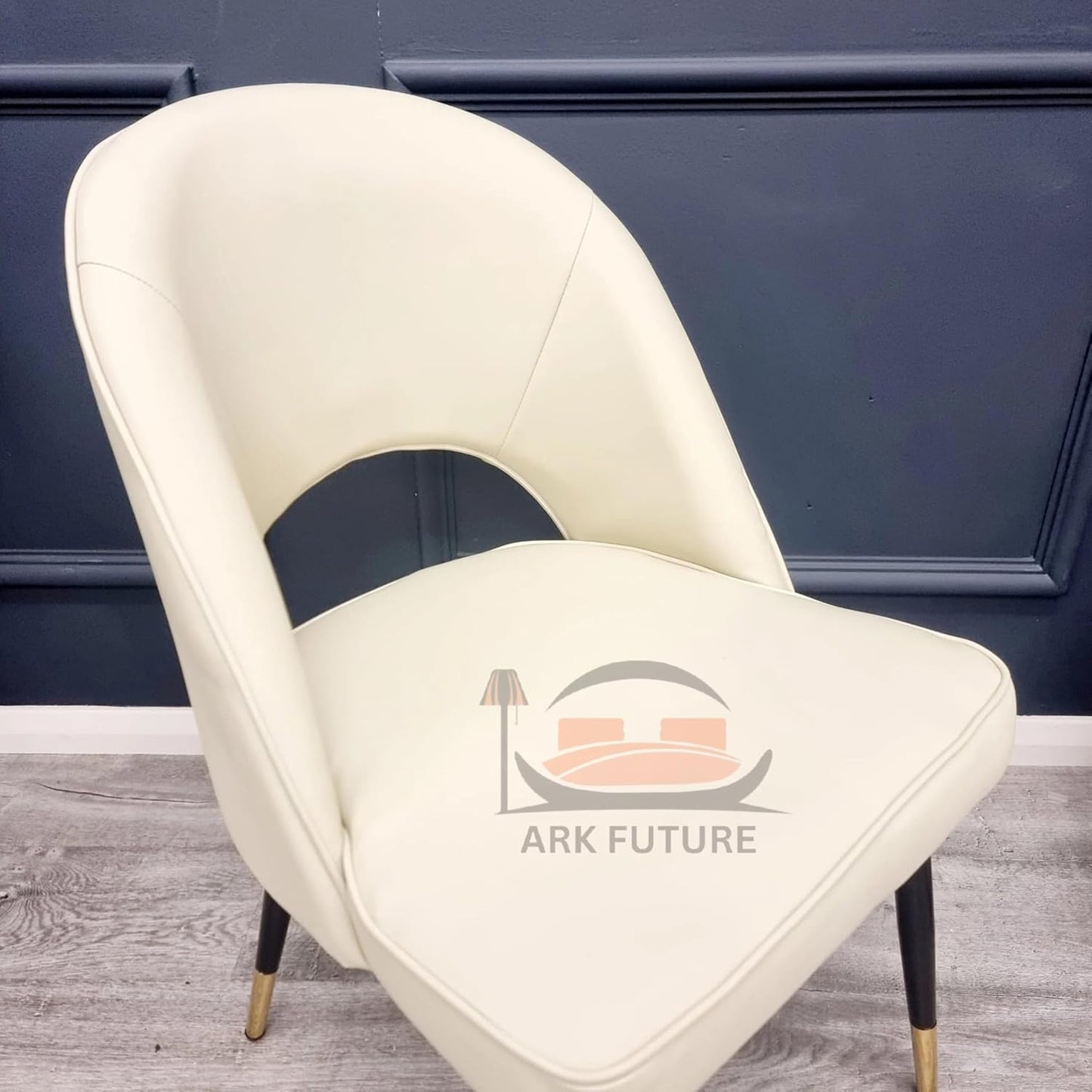 Astra Upholstered Dining Chair with Wooden Legs โ Modern Accent Chair