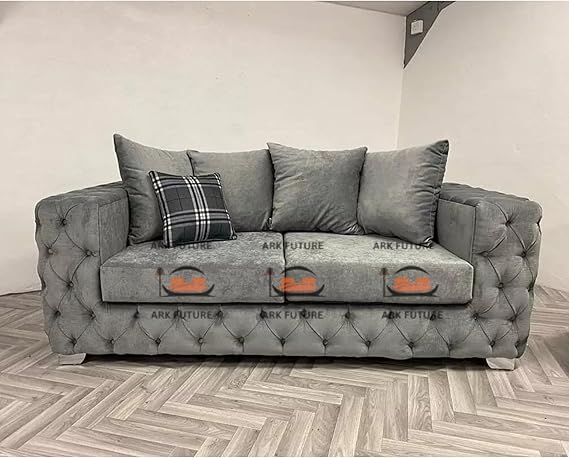 Kington 3 plus 2 Seater Plush Velvet Sofa
