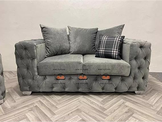 Kington 3 plus 2 Seater Plush Velvet Sofa