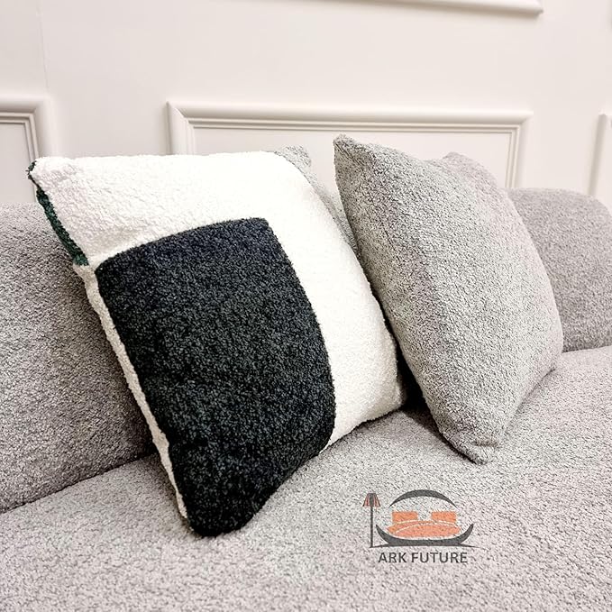 Miami Curved 3-Seater Boucle Sofa – Modern L Shape Sofa