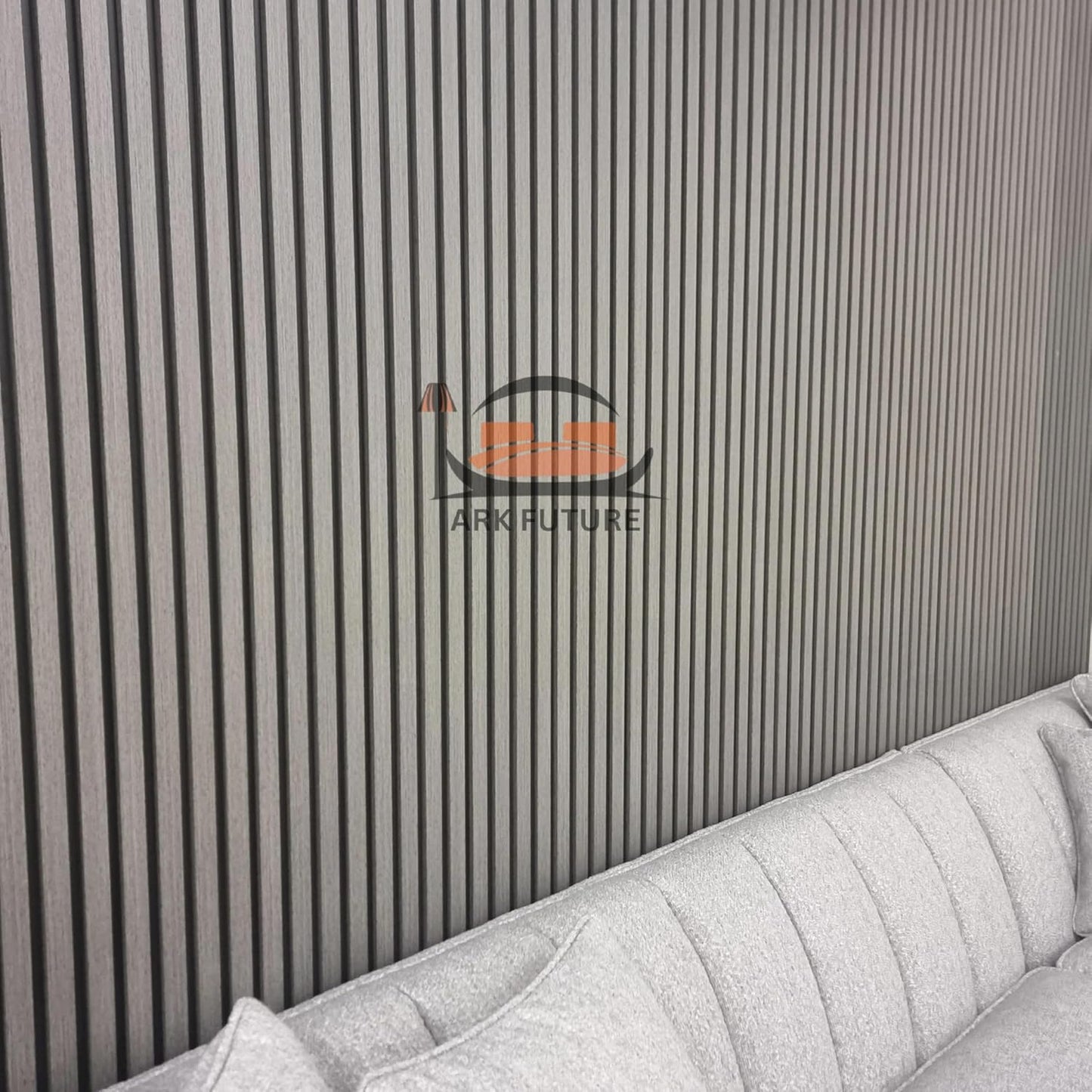 Wood Effect Slatted Acoustic Wall Panels – Set of 14