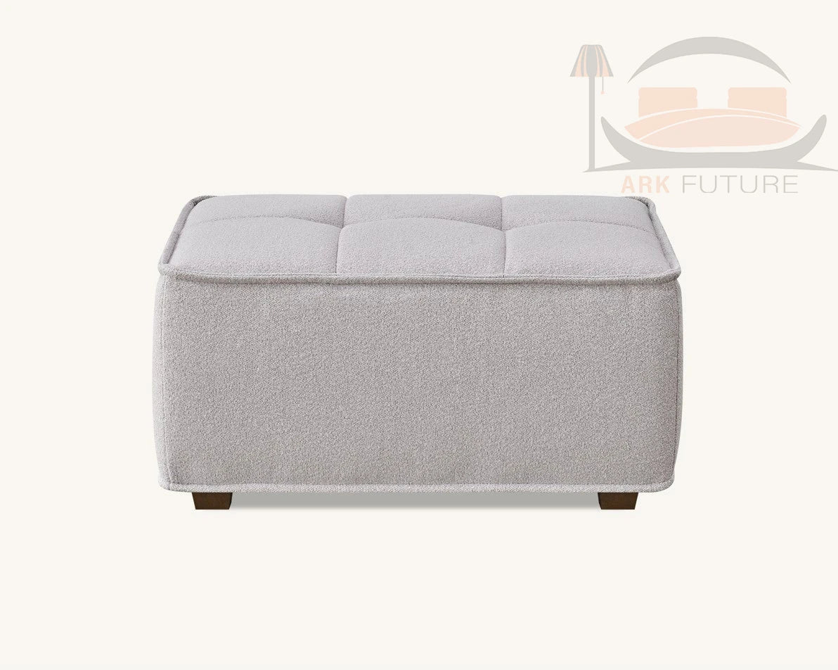 Aluxo Murray Sofa in Putty Boucle Fabric