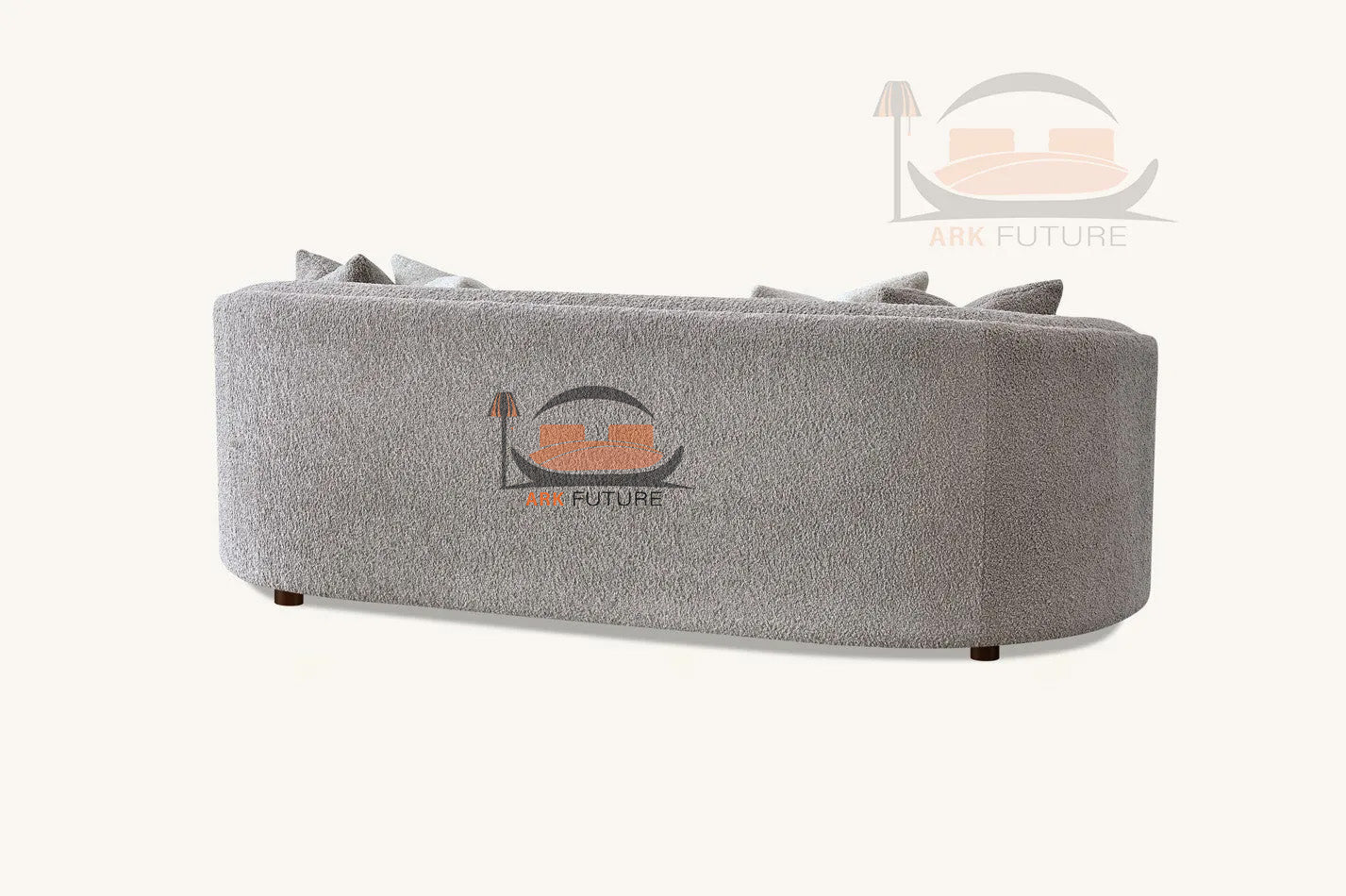Aluxo Beautiful and comfortable Nolita Boucle Teddy Sofa and Accent Chair