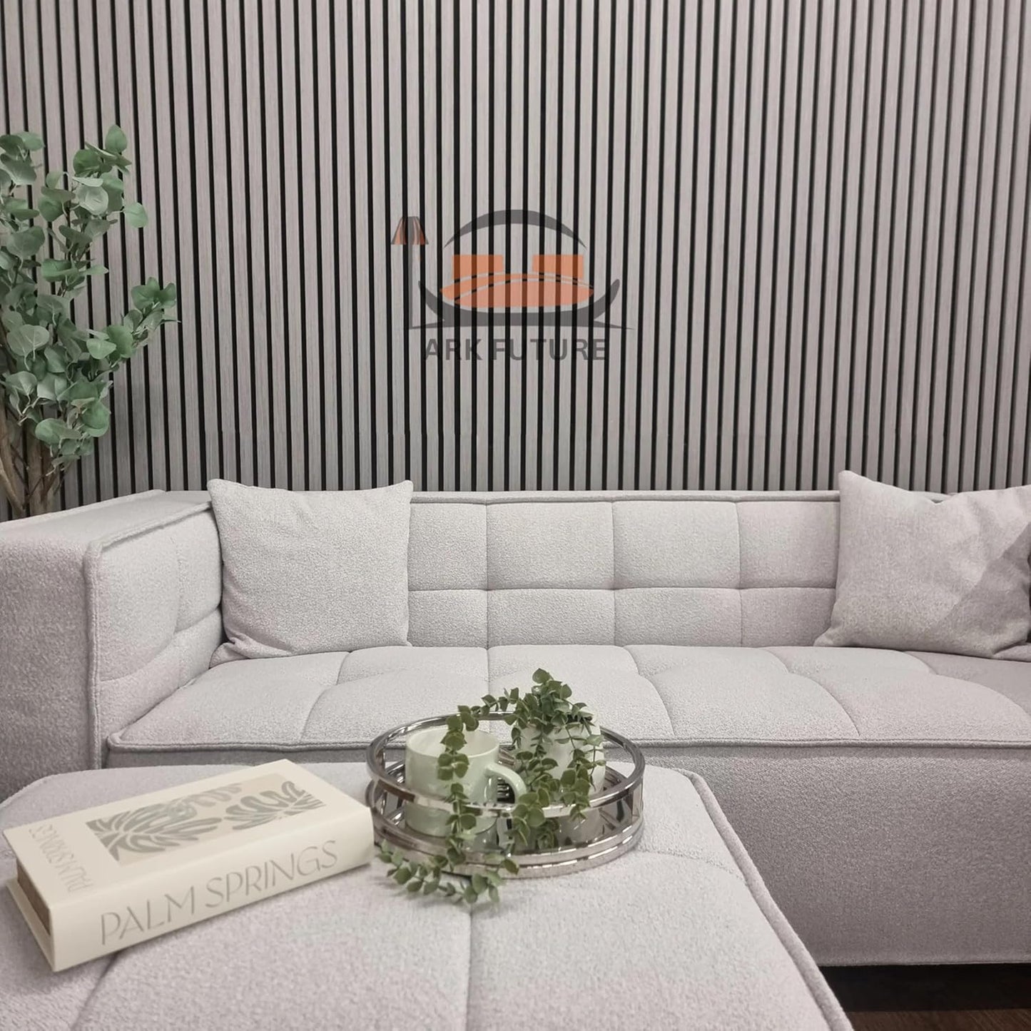 Acoustic Slatted Wall Panels - Real Wood
