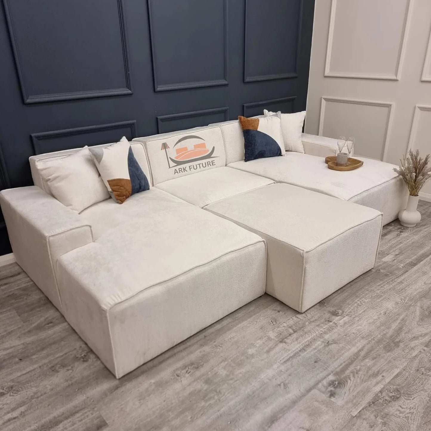 Atlanta Modular Sofa – U Shape Combination, Modern Sectional Couch