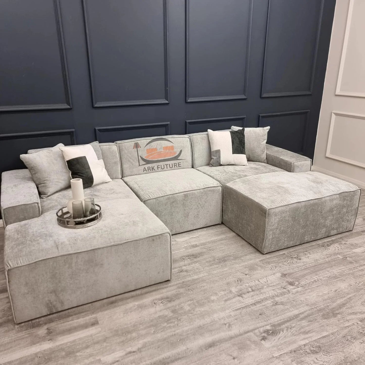 Atlanta Modular Sofa – U Shape Combination, Modern Sectional Couch