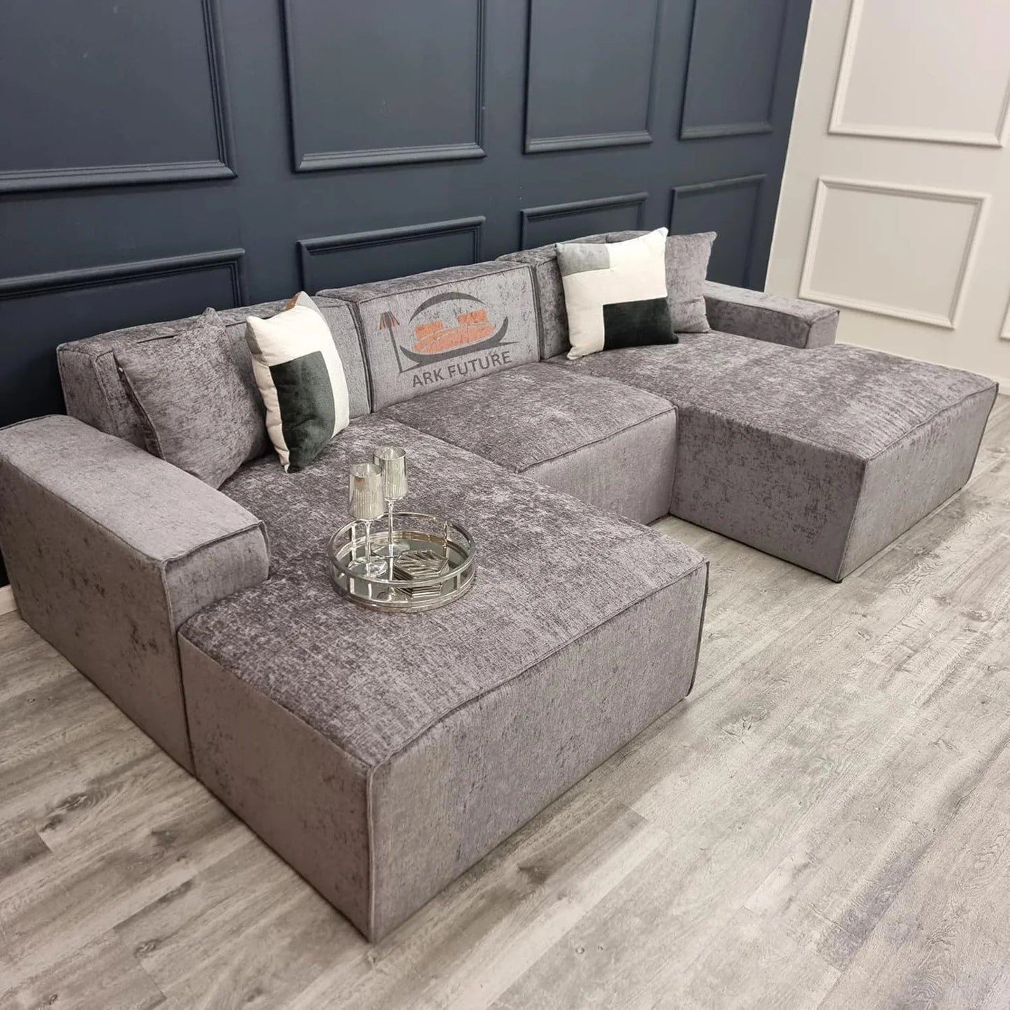 Atlanta Modular Sofa – U Shape Combination, Modern Sectional Couch