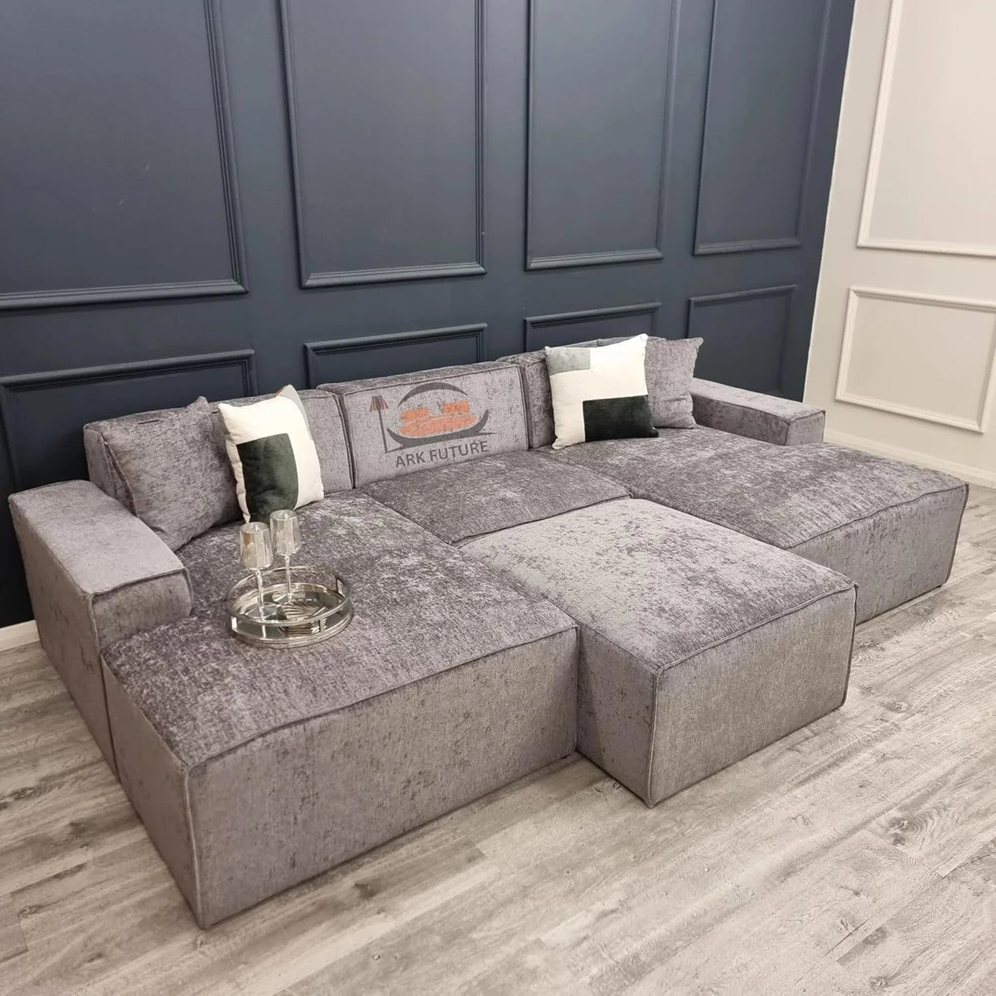 Atlanta Modular Sofa – U Shape Combination, Modern Sectional Couch