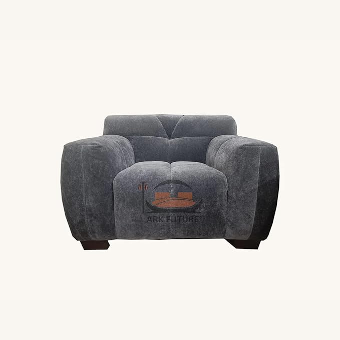 Harlem Sofa Range, Luxurious Steel Velvet Sofa (chair)
