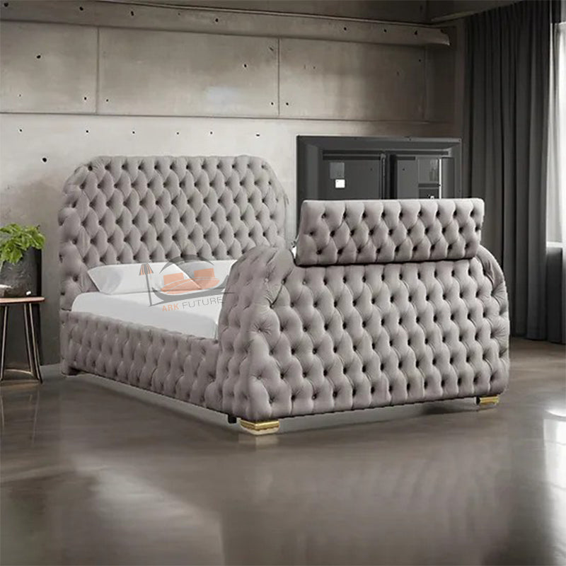 Ezra Circular TV Bed Frame