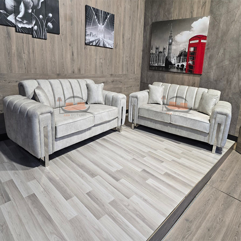 Forbish Upholstered Sofa in Plush Velvet Fabric