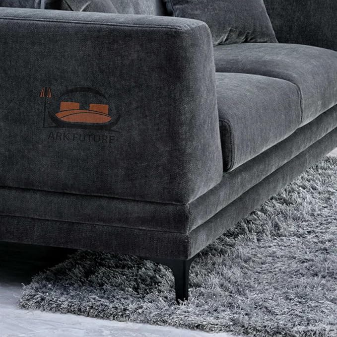 Lenox Modern Velvet Sofa Set Elegant Living Room Furniture(3+2_Seater )
