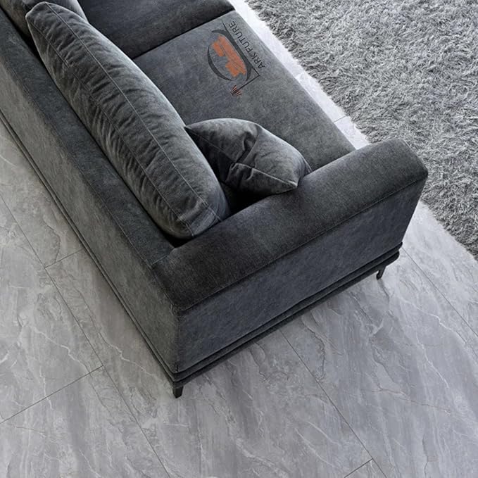 Lenox Modern Velvet Sofa Set Elegant Living Room Furniture(3+2_Seater )