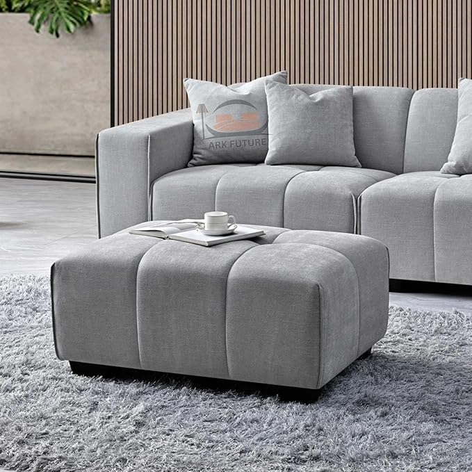 Leonard Right Hand Corner Group Sofa in Cloudy Grey Boucle (Right Hand)