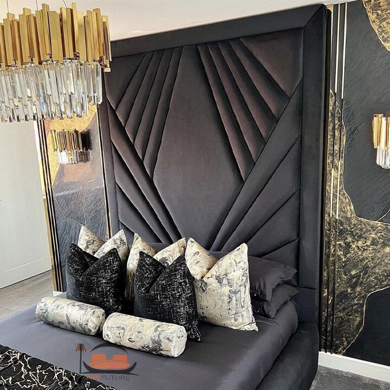 Paxton Bed Frame With High Headboard