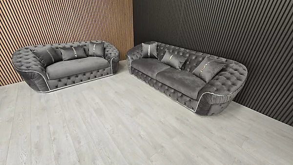 Stratus 3 Plus 2 Ambassador Chesterfield Sofa