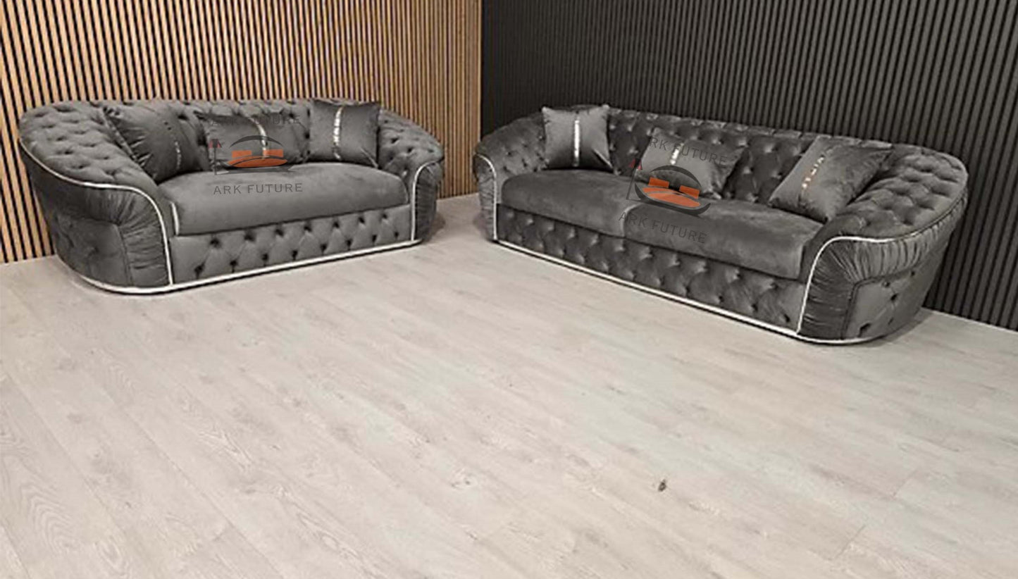 Stratus 3 Plus 2 Ambassador Chesterfield Sofa